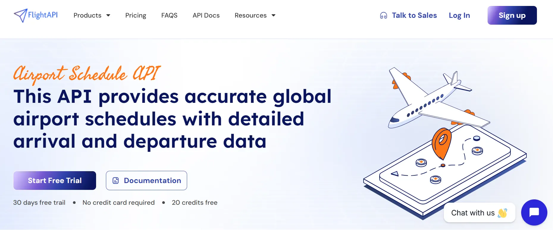 airport schedule api